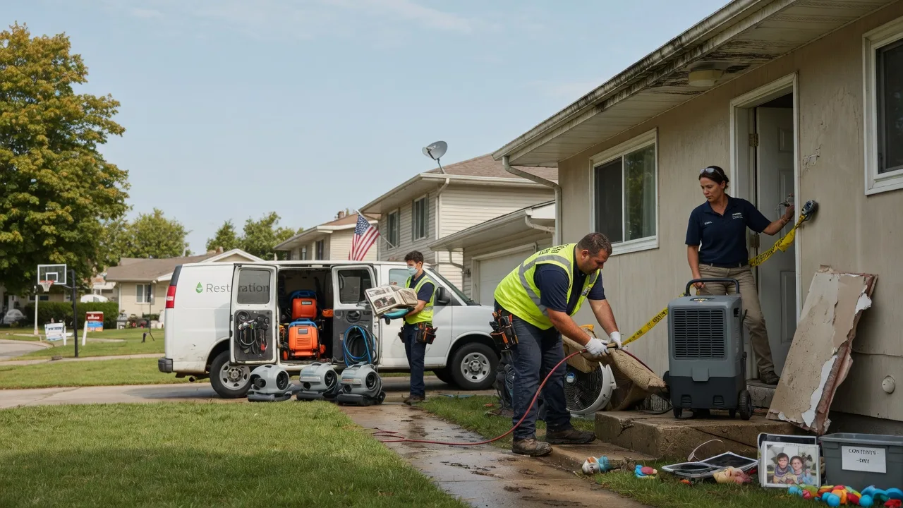 Water Damage Restoration in Canistota, SD near me